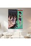 Hunter X Hunter Shizuku Murasaki Wall Covering Wall Tapestry First Quality Satin Fabric Poster - 2