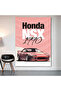 Honda Nsx Wall Covering Wall Tapestry First Quality Satin Fabric Poster