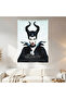 Maleficent Wall Covering Wall Tapestry First Quality Satin Fabric Poster - 2