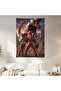 Iron Man Wall Cloth Wall Tapestry First Quality Satin Fabric Poster - 2