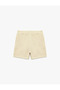 Cotton Muslin Shorts with Elastic Waist