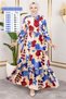 Buy Tunic Hijab Dress Indigo