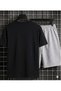 T-Shirt Shorts 2-Piece Combination Thin, Sweat-Absorbing Summer Women's Face Printed Women's / Girls' Model - 2