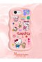 iPhone 8 Compatible Case Camera Protector Pink Silicone Couple Phone Case Kitty Pattern - 2