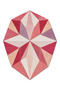 Sdtamor Shape Patterned Modern Woven Base Decorative Carpet Sdtamor2185