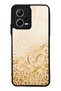 Xiaomi Redmi Note 12 5g Golden Heart Glow Design Glossy Phone Case