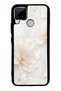 Realme C15 Glossy Phone Case with Ivory Pearl Blossom Design