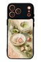 iPhone 17 Pro Sakura Matcha Mochi Design Glossy Phone Case