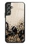 Samsung A54 Golden Leopard Bow Design Glossy Phone Case