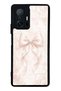 Xiaomi Mi 11t Glossy Phone Case with Blush Pearl Bow Design