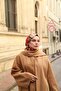 Dolce Silk Blend Scarf - Camel Multicolor - 3