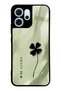 Oppo Reno 14F Sage Lucky Clover Design Glossy Phone Case