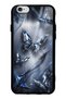 iPhone 6S Midnight Chrome Butterfly Design Glossy Phone Case