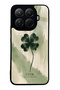 Xiaomi Mi 15t Pro Glossy Phone Case with Lucky Sage Clover Design
