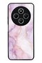 Xiaomi Redmi 14C Lavender Rose Marble Design Glossy Phone Case
