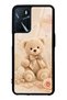 Oppo A16 Pearl Teddy Design Glossy Phone Case