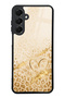 Samsung A16 Golden Heart Glow Design Glossy Phone Case