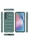 Galaxy A55 Case Camera Protected Flexible Silicone with Finger Strip Vrdr - 3