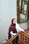 Petra Plain Viscose Shawl - Plum