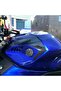 Yamaha yzf-r25 tank top carbon sticker label model 2 pieces right left - 2