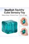 Sensory Stress Cube – High-Density Gel Filled Squishy Fidget Toy for Kids & Adults | Premium Matte Texture Stress Ball for Anxiety Relief & Autism Support - 6