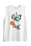 Italy Skyline & Pizza Tank Top