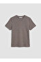 Lcw Vision Brown Modal Blended Women's T-Shirt