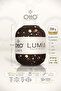 Lumia • Brown-Gold Sequin (9463) • 4-Pack × 50 Gr / 90 m • 3+6 mm Double Size Sequin Knitting Yarn • Blouse, Shawl, Bandana - 2