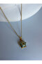 Gold Color Star Detailed Necklace (55 cm) - 2