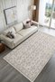 Vintage Beige Chenille Carpet Rug Runner Non-Slip Washable Living Room Kitchen Hallway - 2
