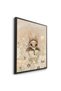 Floral Field Fantasy Kids Wall Art | Portrait Framed Canvas Print | Luxury Modern Decor for Kids Room - 3