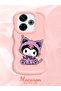 Poco M6 4g Compatible Case Camera Protector Pink Silicone Couple Phone Case Kuromi Pattern - 2
