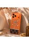 Tiara Orange Crystal Heart iPhone 17 Pro Max Rhinestone Phone Case - 6
