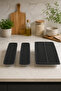 3-Piece Refrigerator Organizer Storage Container Set 2.5 L + 1 L + 1 L Slim Lid Bpa Free Microwave Safe Freezer Container Gray - 2