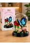 Flower Series with Bell Jar – Butterfly Flower Building Block Set (263 Pieces) - 2