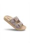 Sue 4361 Colorful Orthopedic Double Buckle Straw Glitter Detailed Daily Women's Slippers - 2