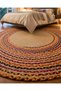 Rugs Modern Home - Savana Modern Round Wicker Textured Rug - 3