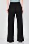 Women Regular Fit Crochet Palazzo Pants, Black - 4