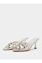 Embellished Stiletto Heel Sandals - 2