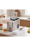 Countertop Bullet Ice Maker Machine | 1.8L Tank, 6-8 Min Fast Ice, Stainless Steel