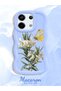 Redmi Note 13 Pro 5g Compatible Case with Camera Protector Blue Silicone Couple Phone Case Butterfly Pattern - 2