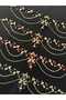 Stone-Embellished Double Color Robe Handan - 3