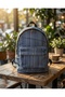 Striped Washable Backpack - 5