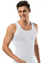 1110 6-Pack Men's 100% Cotton Ribbed Undershirts White - 5