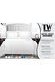 TW Hotel Duvet Cover Stripe 220x240cm King Size 6 Pcs Set - 1 Duvet Cover (Without Filling) - 6