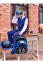 Primary School Orthopedic Waterproof 3 Compartment Primary School Boy's Backpack with Water Bottle - 7
