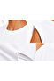 Women's Black Padded Basic T-Shirt Premium Cotton Crew Neck Casual Daily Stylish Blouse White - 5