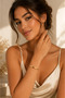 Lisse Gold Bangle – Minimal Gold Women's Bracelet - 4