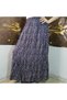 Elastic Waist 3-Layer Ruffle Viscose Fabric Skirt, Mevlana Long Cotton Skirt, Size 38-46 - 6