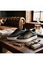 Black Color Metal Sole Sneaker - 2